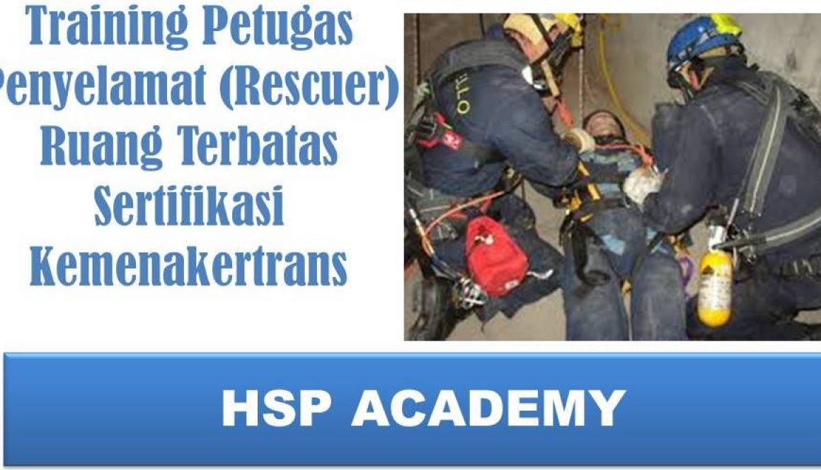 Training Petugas Penyelamat (Rescuer) Ruang Terbatas